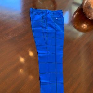 Merona window pane crop pants. Bile with black. Size 12